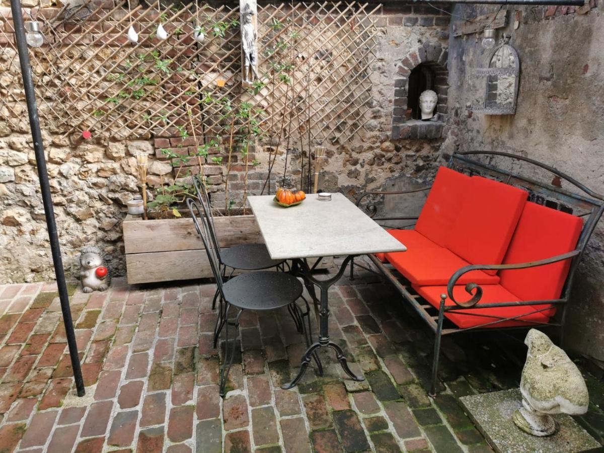 Appartement De Charme Honfleur Exterior foto